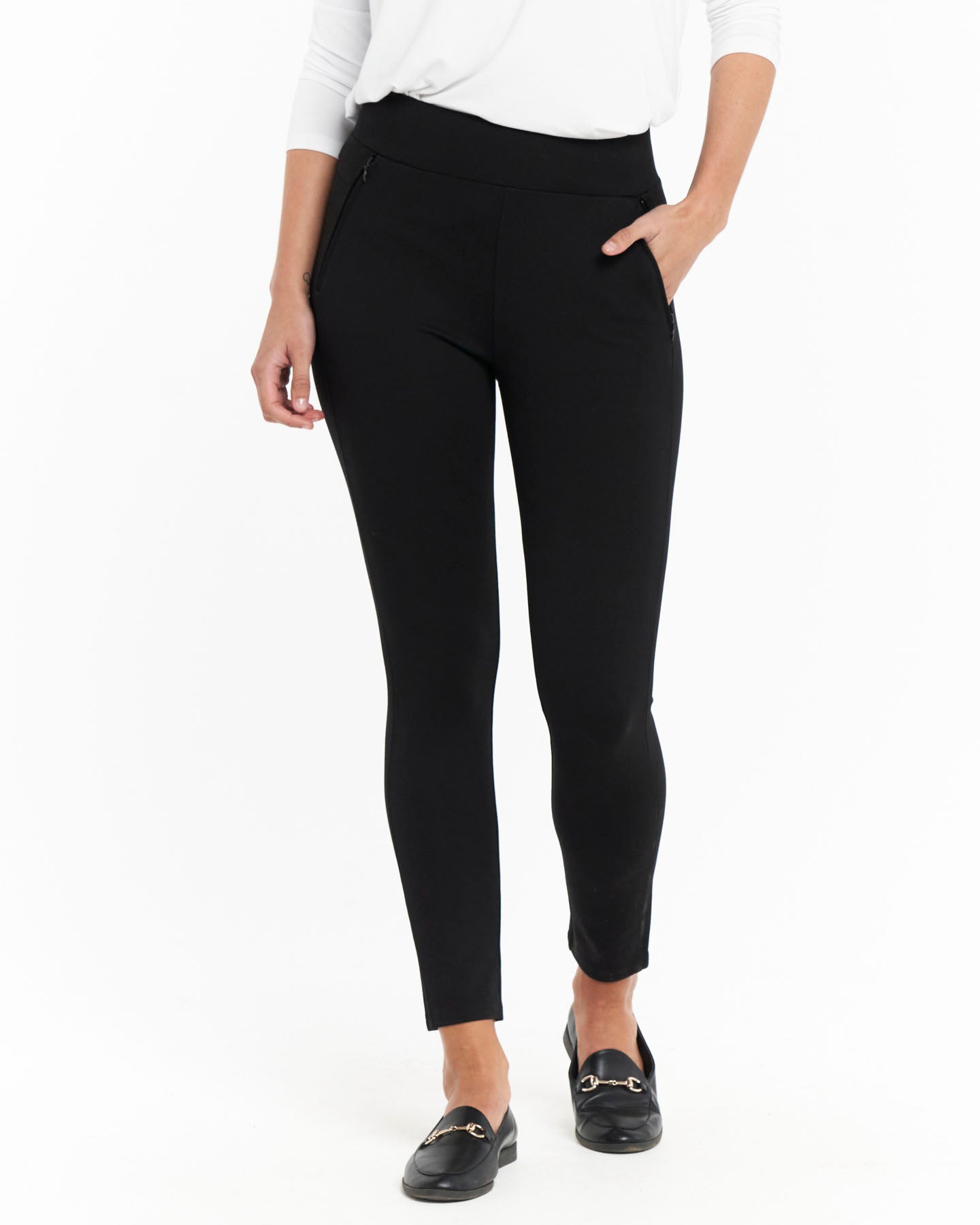 Priscilla Ponte Legging - Black