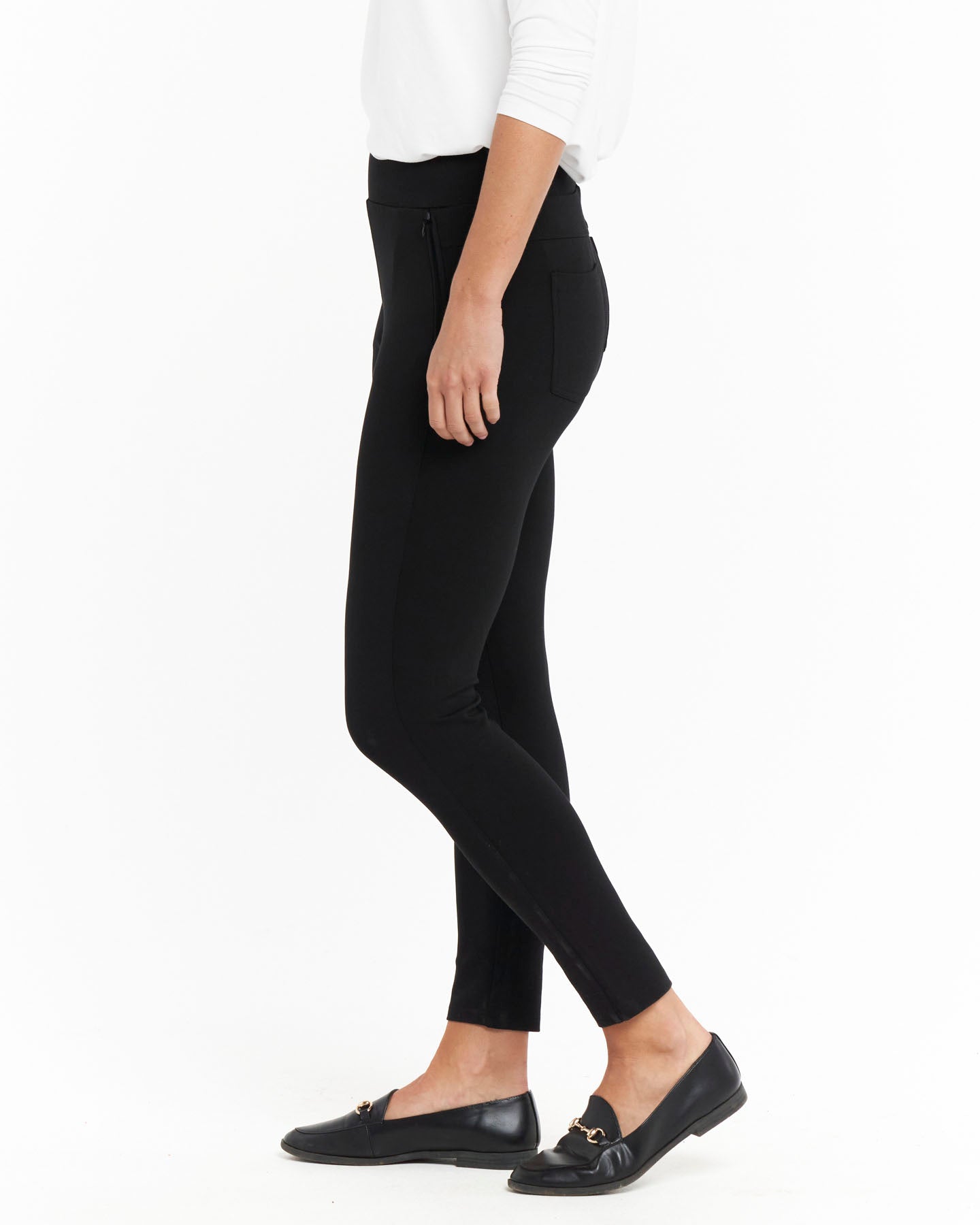 Priscilla Ponte Legging - Black