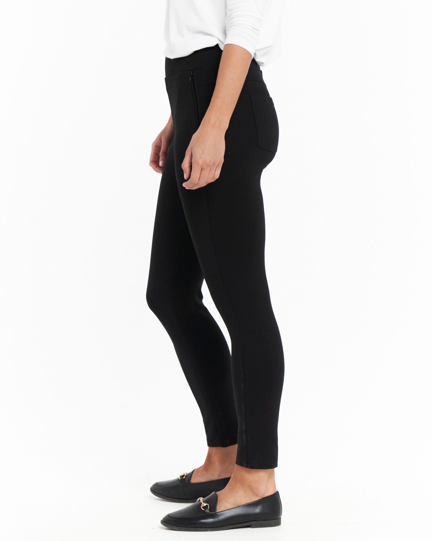 Priscilla Ponte Legging - Black