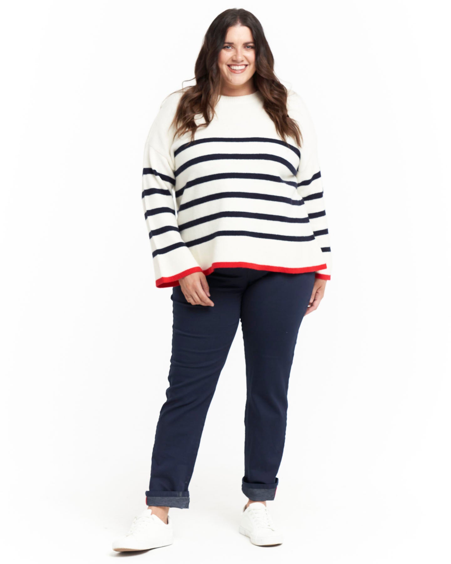 Isobel Knit Jumper - French Stripe