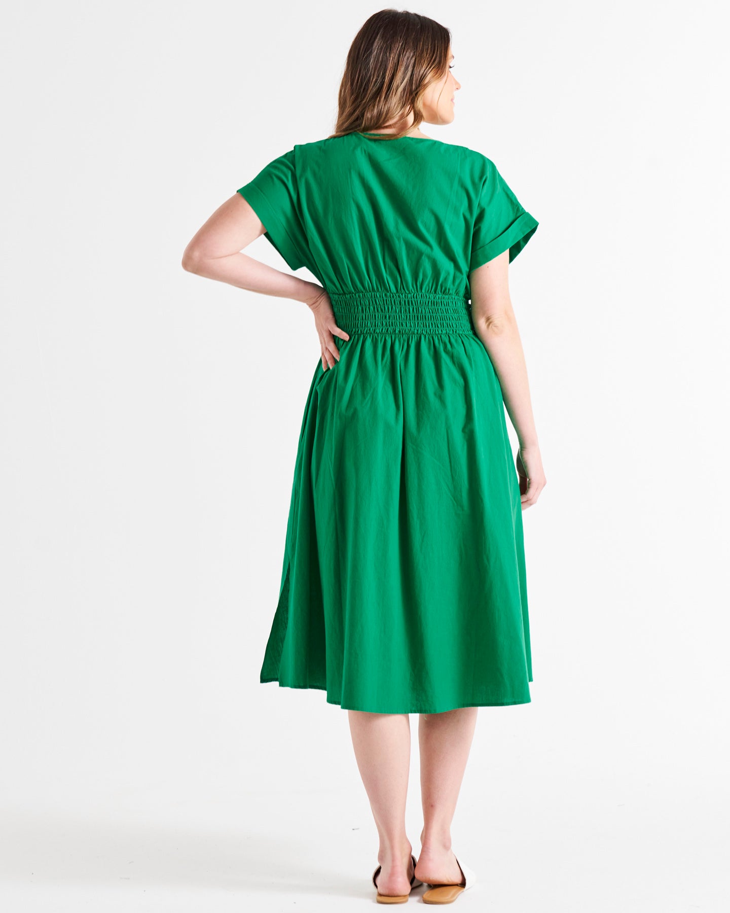 Carrie Dress - Holly Green