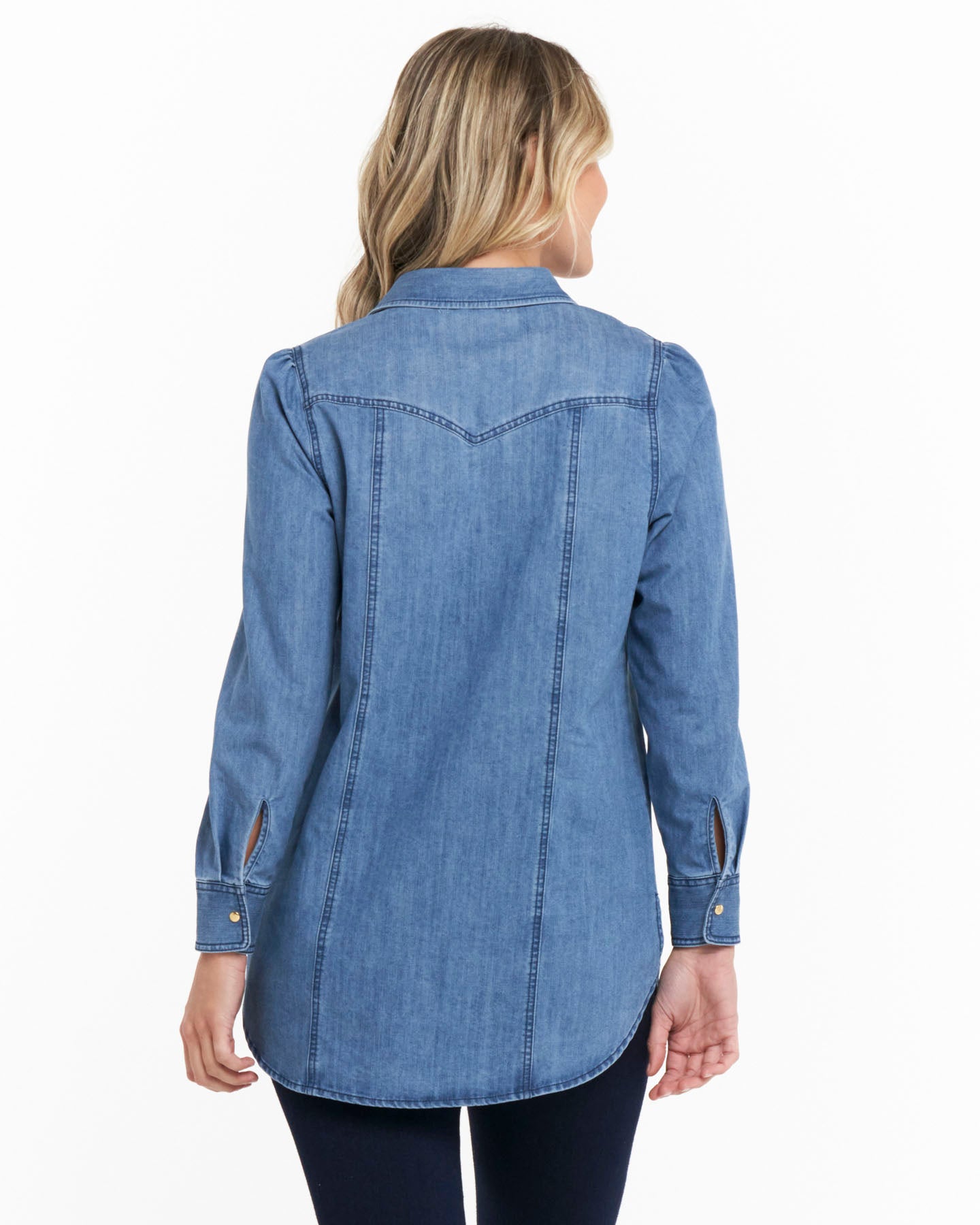 McKinnon Shirt - Denim Blue