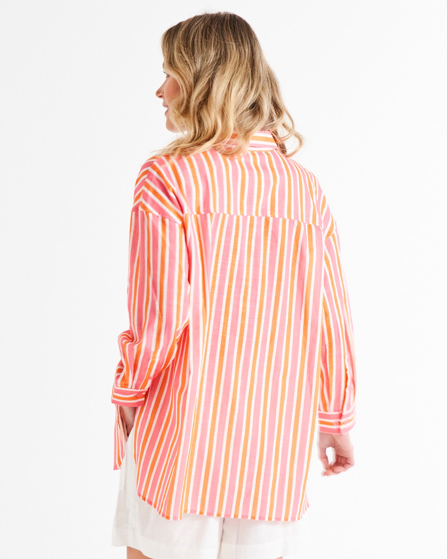 Quinn Shirt - Sundown Stripe