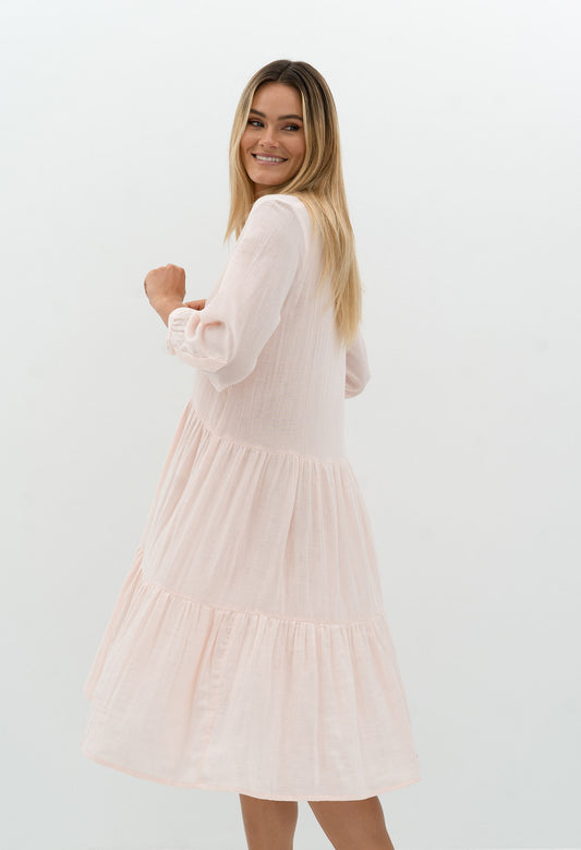 Sanctuary Dress - Soft Pink