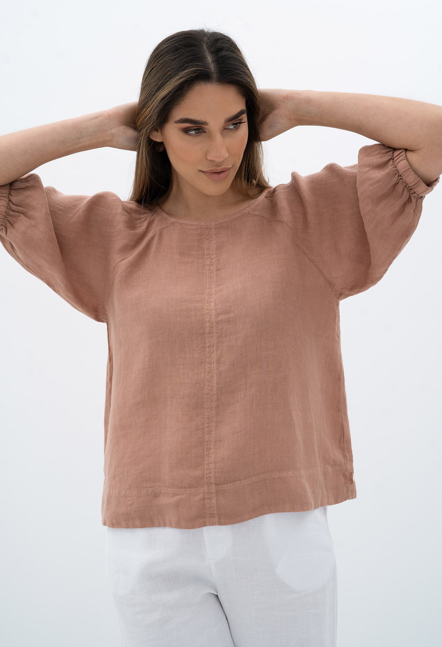 Lagoon Blouse - Frappe