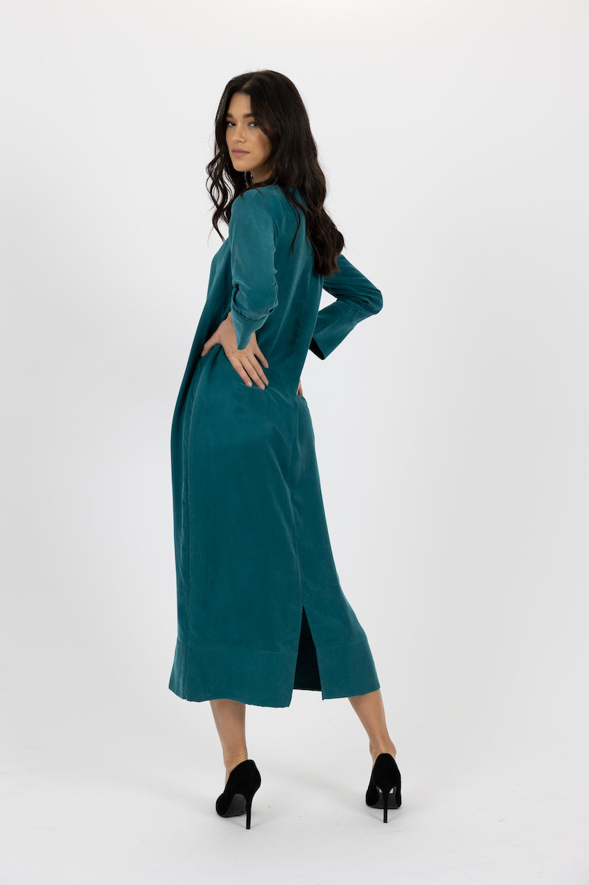 Aubrey Dress - Teal