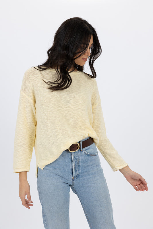 Sofia Sweater - Lemon