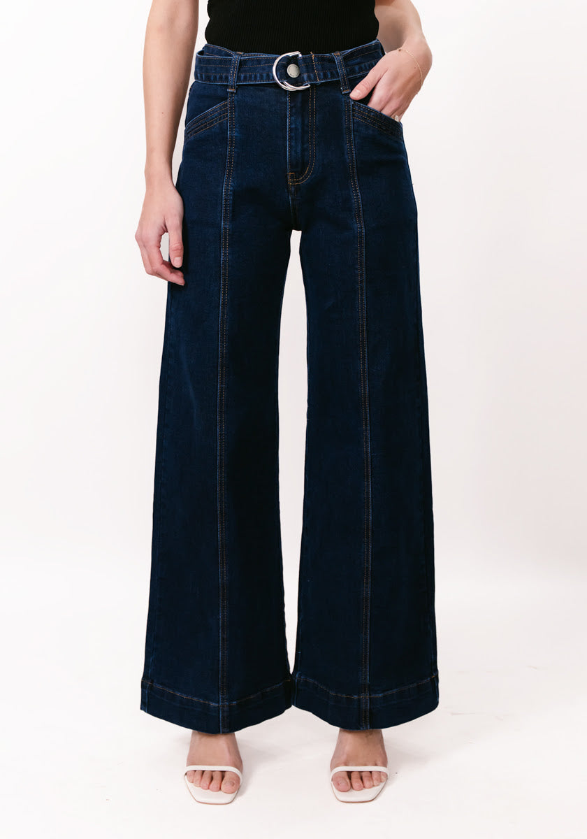 Denim High Waist Jean Indigo