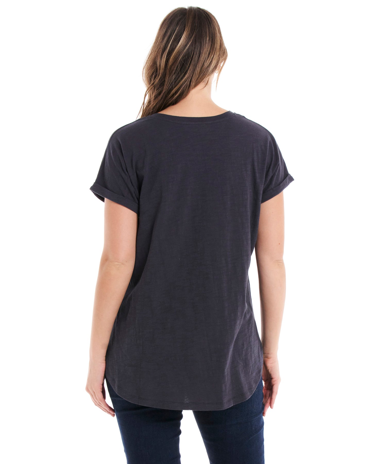 Hailey Short Sleeve Tee - Petrol