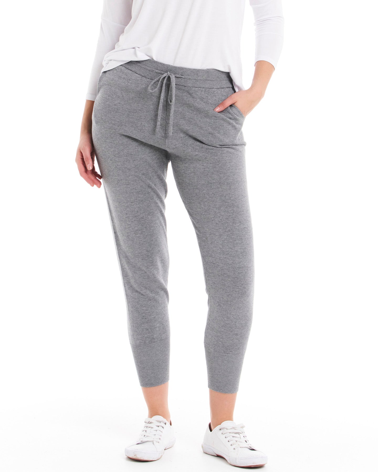 Luisa Knit Pant - Slate