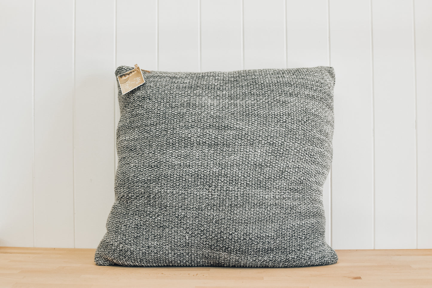 Mini Moss Marl KNIT Cushion