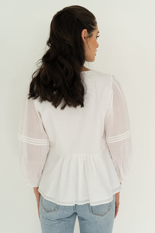 Primrose Blouse White