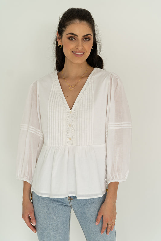 Primrose Blouse White